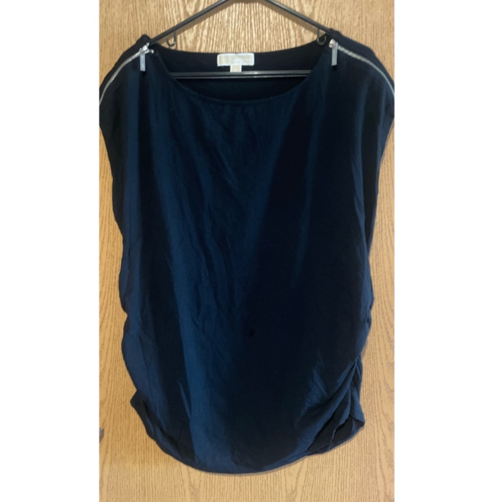 NWOT MICHAEL KORS CINCHED ZIPPER TOP! - Picture 3 of 5